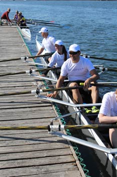 Rebalance staff rowing challenge
